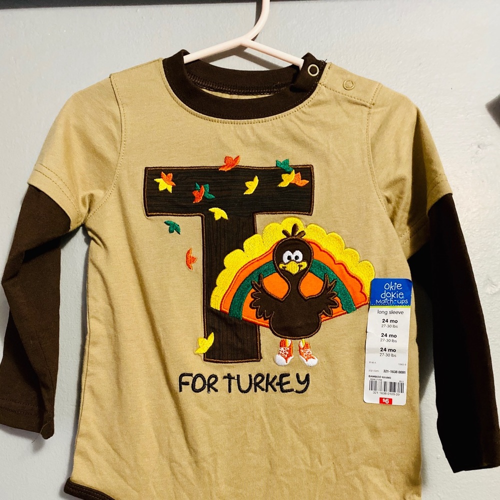 Turkey Onesie NEW size 24m